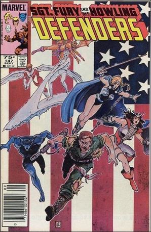 Defenders (1972) issue 147-B Canadian Price Cover