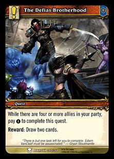 World of Warcraft: Heroes of Azeroth (Base Set) card 340 The Defias Brotherhood