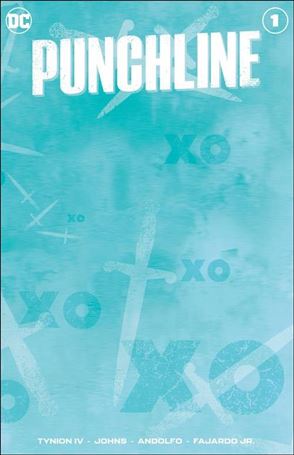 Punchline (2021) issue 1-O Unknown Comics Blank Teal Cover