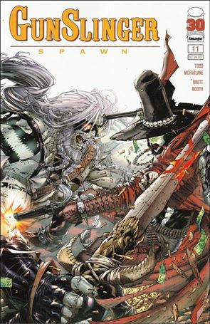 Gunslinger Spawn issue 11-B Brett Booth Cover