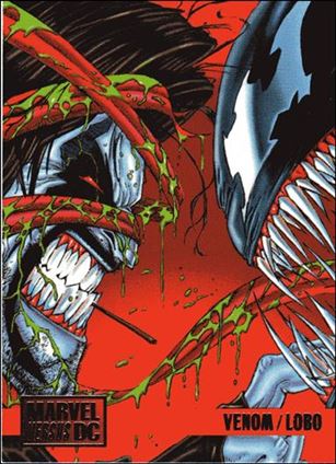 DC Versus Marvel / Marvel Versus DC (Base Set) card 65 Venom/Lobo