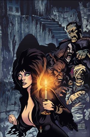Elvira in Monsterland issue 5-I Dave Acosta 1:20 Virgin Cover
