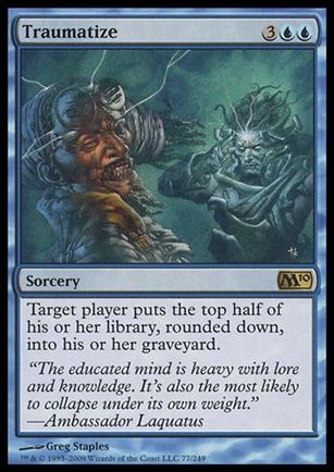 Magic the Gathering: 2010 Core Set (Base Set) card 77 Traumatize