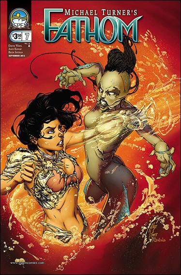 Michael Turner's Fathom (2011) issue 7 Alex Konat Cover