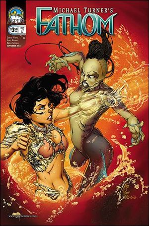 Michael Turner's Fathom (2011) issue 7 Alex Konat Cover