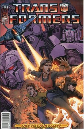Transformers: Infiltration issue 2-D James Raiz Cover