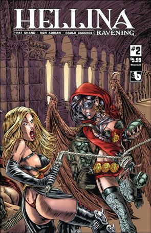 Hellina: Ravening issue 2-I Raulo Caceres Wraparound Cover