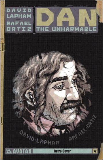Dan the Unharmable issue 4-C Retro Cover