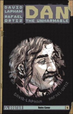 Dan the Unharmable issue 4-C Retro Cover