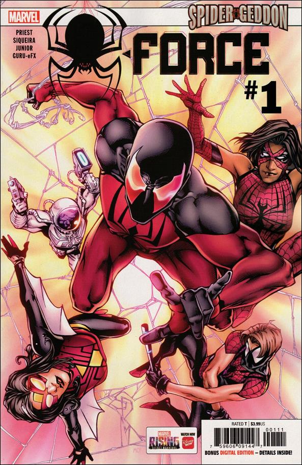Spider-Force issue 1 Shane Davis Cover