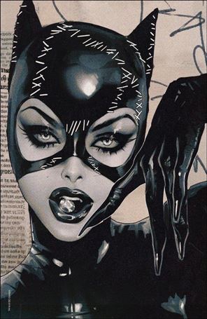 Catwoman (2018) issue 50-F Sozomaika 1:50 Foil Cardstock Cover