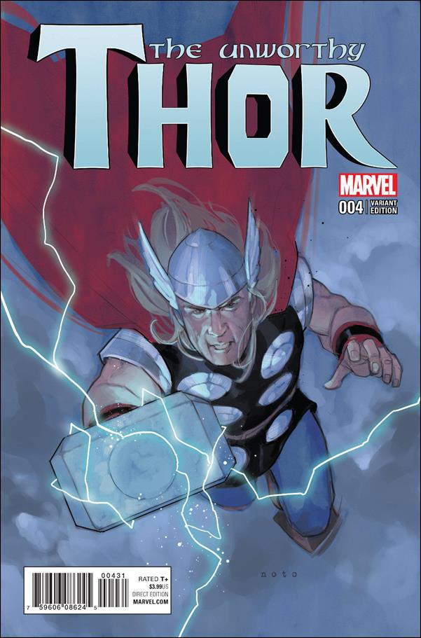 Unworthy Thor issue 4-C Phil Noto 1:50 Cover