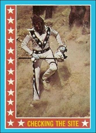 Evel Knievel (Base Set) card 25 Checking the Site