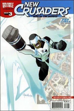 New Crusaders: Rise of the Heroes issue 3-B Pep Comics Hero Cover