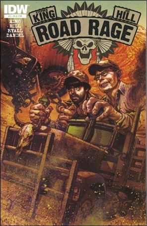 Road Rage: Throttle issue 2-D Tony Harris 1:25 Cover