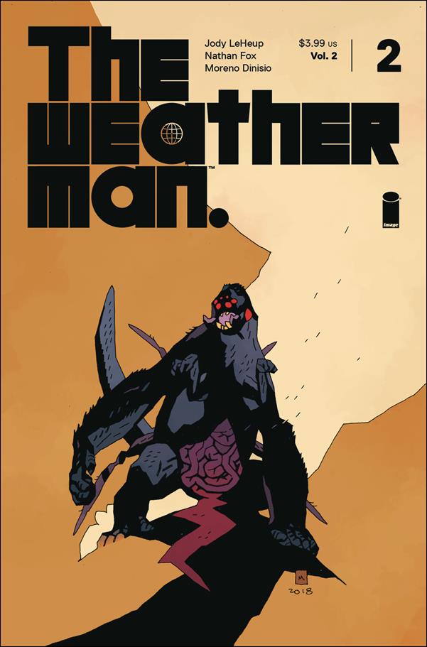 Weatherman (2019) issue 2-C Mike Mignola Cover
