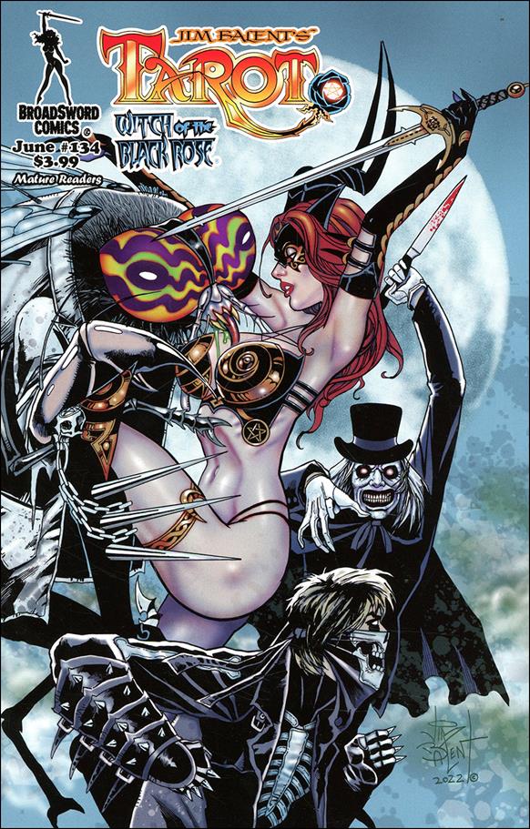 Tarot: Witch of the Black Rose issue 134 Blue Cover