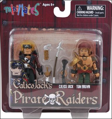 Calico Jack's Pirate Raiders Minimates figure 1 Calico Jack and Tom Brown