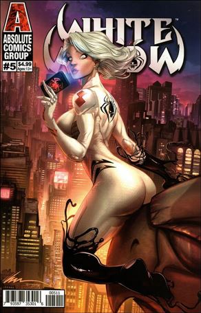 White Widow issue 5 Ale Garza Standard Cover