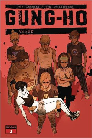 Gung-Ho: Anger issue 3 Miki Montllo Cover