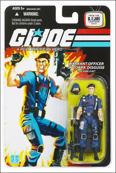 G.I. Joe 25th Anniversary Basic 3 3/4" Action Figures figure 53 Flint (Cobra Disguise)