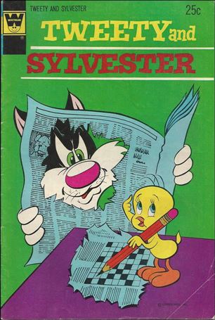 Tweety and Sylvester (1963) issue 38-B Whitman Cover
