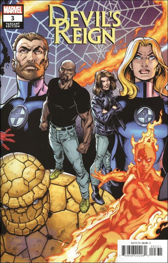 Devil's Reign (2022) issue 3-B Mark Bagley Connecting Cover