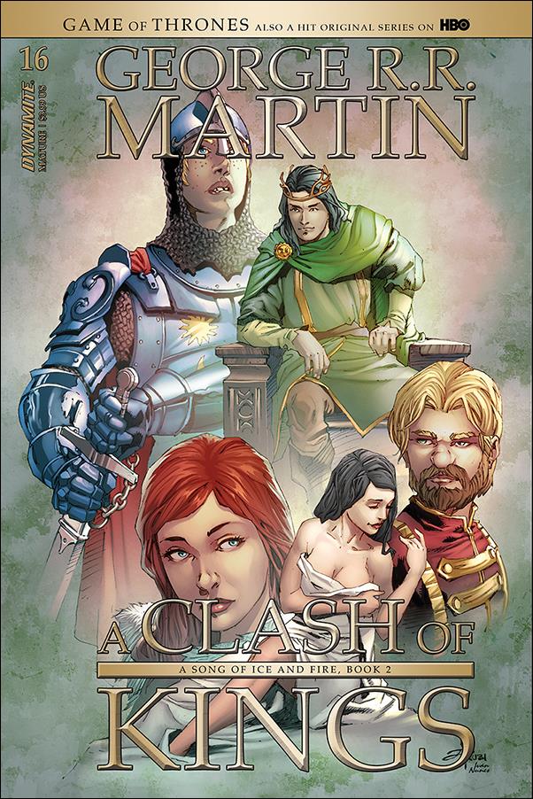 George R. R. Martin's a Clash of Kings (2017) issue 16-B Mel Rubi Standard Cover