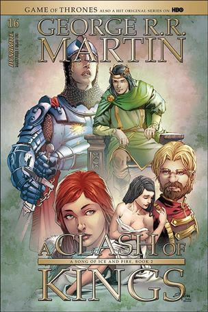 George R. R. Martin's a Clash of Kings (2017) issue 16-B Mel Rubi Standard Cover