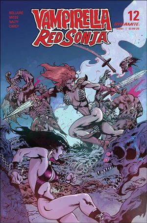 Vampirella / Red Sonja issue 12-F Roberto Castro Cover