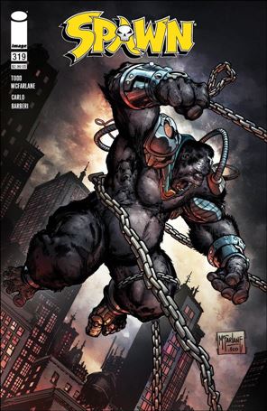 Spawn issue 319-B Todd McFarlane Cover