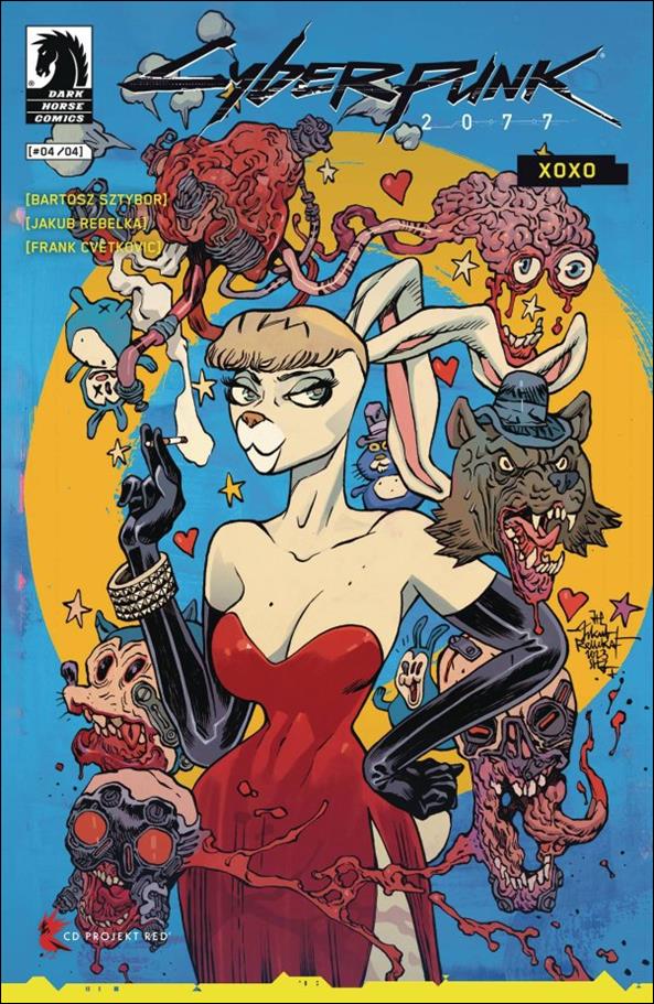 Cyberpunk 2077: XOXO issue 4 Jakub Rebelka Cover