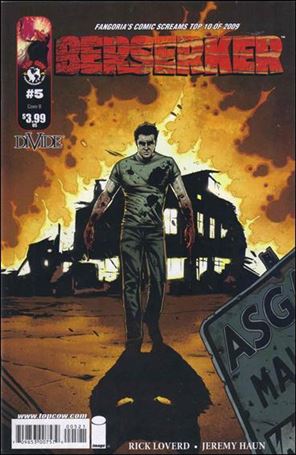 Berserker issue 5-B Jeremy Haun Cover