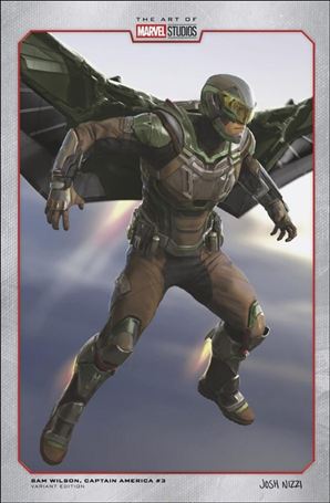 Sam Wilson: Captain America (2025) issue 3-B Josh Nizzi Marvel Studios Cover