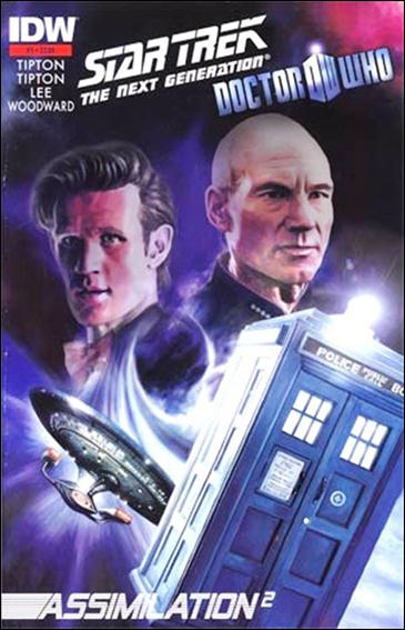 Star Trek: The Next Generation / Doctor Who: Assimilation2 issue 1-G J.K. Woodward Cover (2nd Printing)