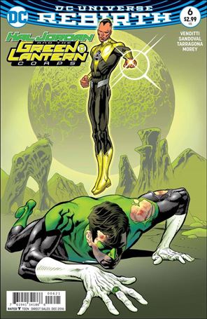 Hal Jordan and the Green Lantern Corps issue 6-B Kevin Nowlan Cover