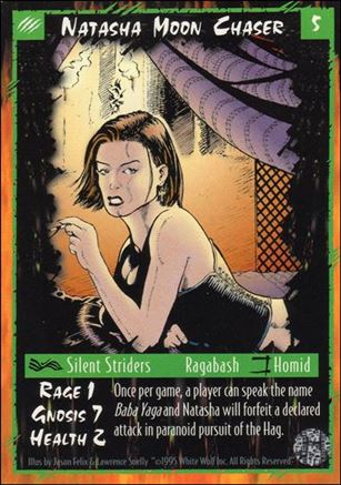 Rage Limited (Base Set) card 178 Natasha Moon Chaser 