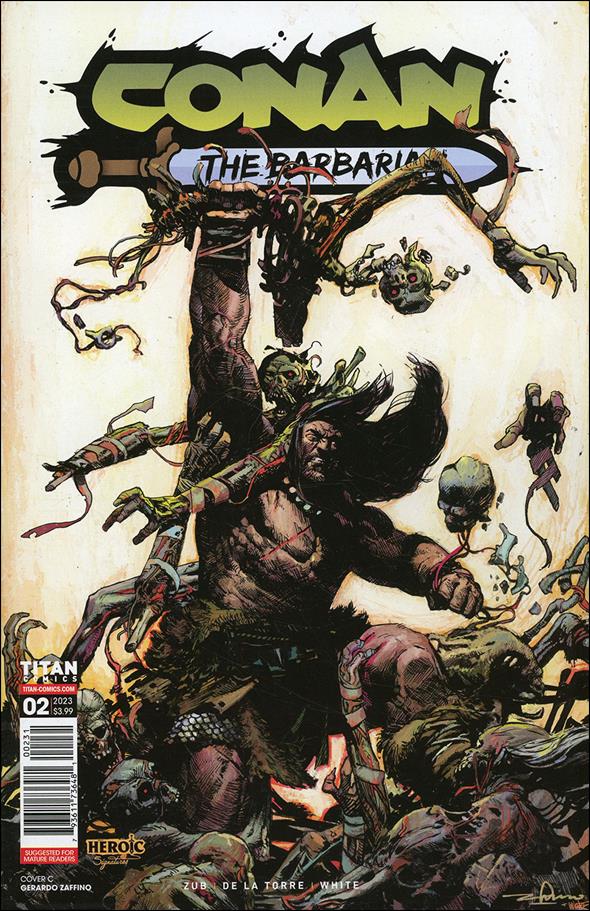 Conan the Barbarian (2023) issue 2-C Gerardo Zaffino Cover