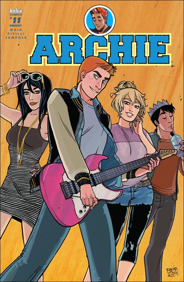 Archie (2015) issue 11-B Sanya Anwar Cover