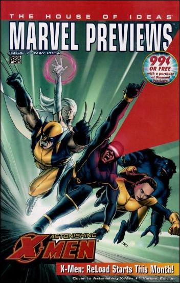 Marvel Previews (2003) issue 7 Flipbook w/ John Romita Jr. Spider-Man Cover