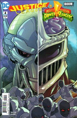 Justice League/Power Rangers issue 4