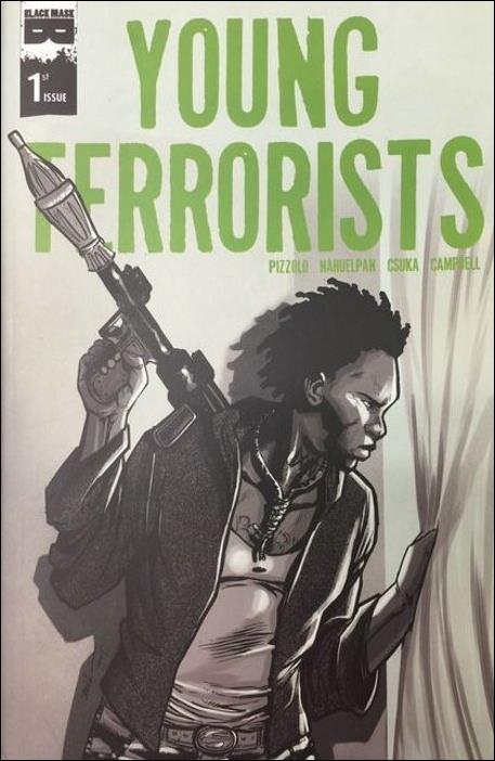 Young Terrorists issue 1-N Amancay Nahuelpan Larry's Comics Green Cover 1/250