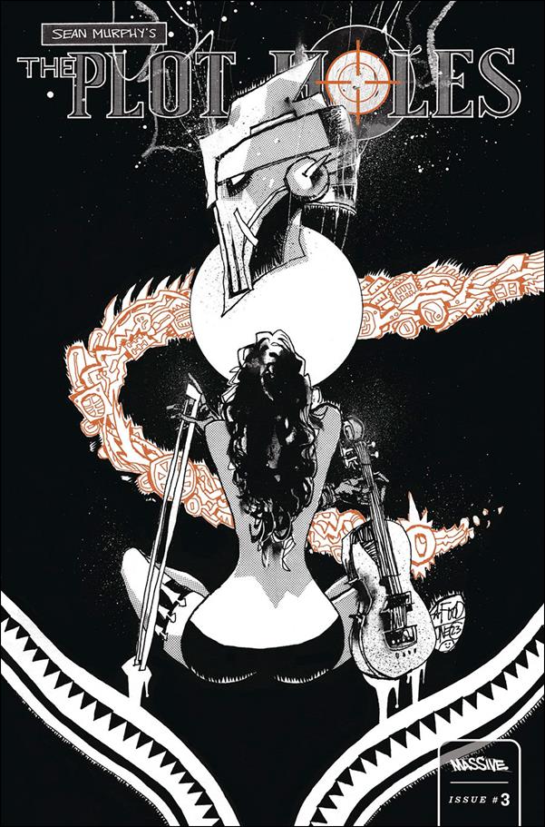 Plot Holes issue 3-F Jim Mahfood 1:10 B&W Cover