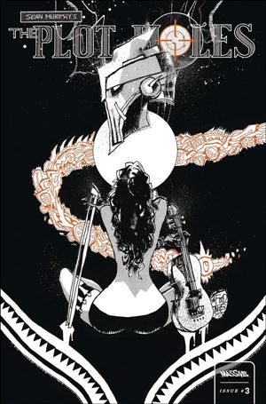 Plot Holes issue 3-F Jim Mahfood 1:10 B&W Cover