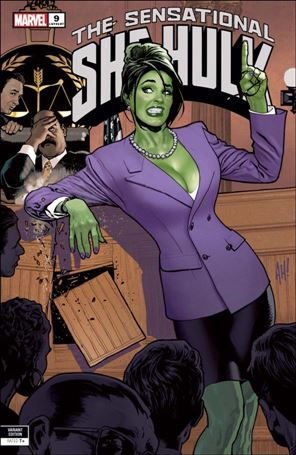 Sensational She-Hulk (2023) issue 9-B Adam Hughes Cover