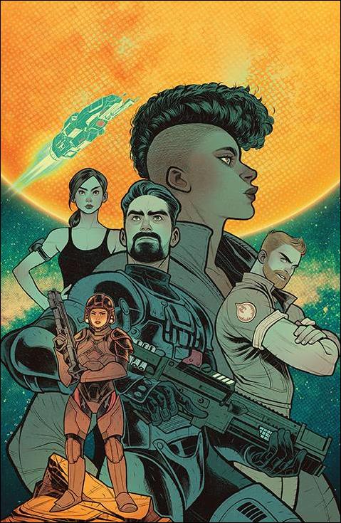Expanse: The Dragon Tooth issue 5-B Elizabeth Torque Cover