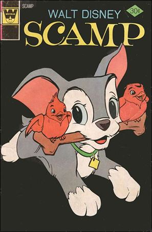 Walt Disney Scamp issue 32-B Whitman Cover