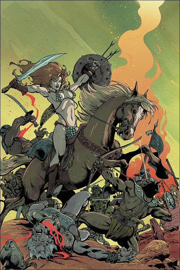 Killing Red Sonja issue 1-F Roberto Castro 1:11 Virgin Cover
