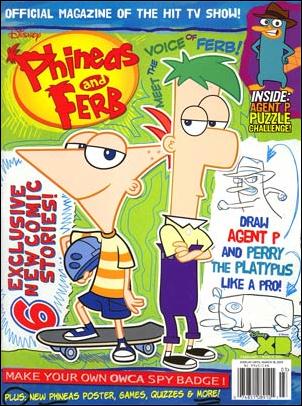 Phineas and Ferb Magazine issue 15