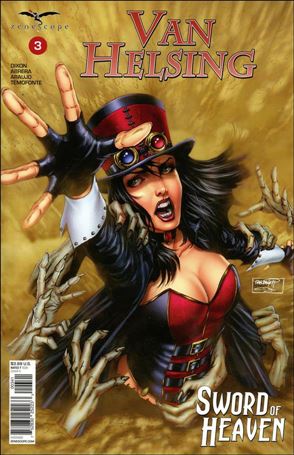 Van Helsing: Sword of Heaven issue 3-D Sheldon Goh Cover